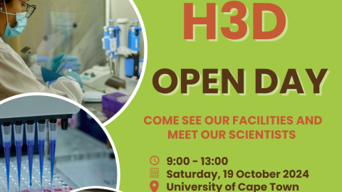 H3D Open Day Poster
