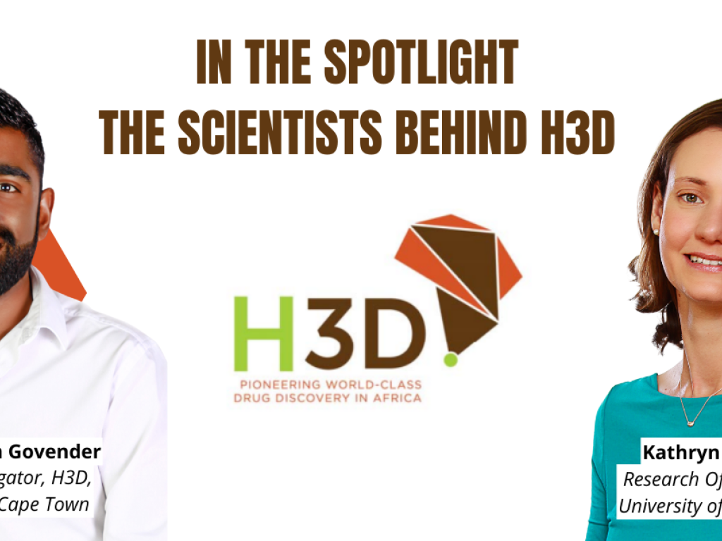 Banner of scientists Preshen (left) and Kathryn (right)